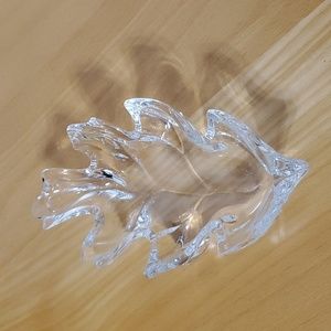🏠 Marquis by Waterford Crystal Oak Leaf Candy/ Trinket Dish